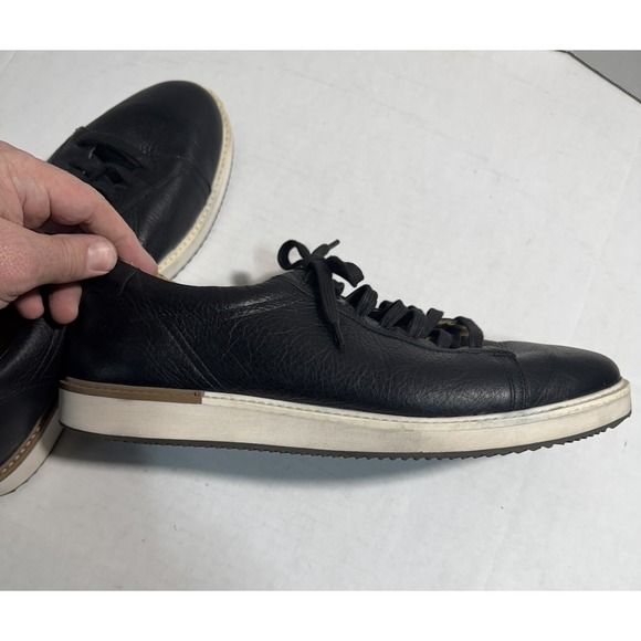Hush‎ Puppies Bounce Plus Black Leather Lace-Up Shoes Men\'s Size 14 main image 4